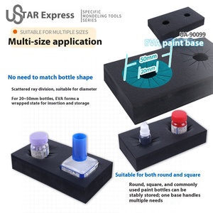 Ustar UA-90099 Phổ Lưu Trữ Cơ Sở Mô Hình Dính/Sơn Chống Bán Phá Chở Tùy Chỉnh Cho Lưu Trữ Chai Phổ Bộ Công Cụ - Product Image 3