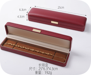 Custom Logo Wholesale Luxury Metal Faux Leather Handmade Magnetic Closure Square Jewelry Storage Box Velvet Lining Rectangle - Product Image 4