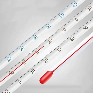 Thermomètre de laboratoire en verre liquide à usage général de Worner Lab; 0 ~ 200 ℃, immersion totale, remplissage de liquide organique - Product Image 4