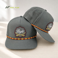 Nouvelle Casquette de Baseball en Nylon à 5 ou 6 Panneaux, Personnalisable, Perforée au Laser, Séchage Rapide, Légère, pour le Sport – Vente en Gros