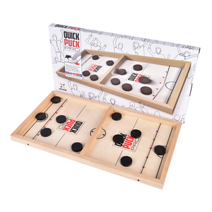 <span class=keywords><strong>Jeu</strong></span> de société Fast Sling Puck en bois de haute qualité pour enfants et adultes - Product Image 2