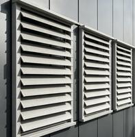 Windowmate - Écran à lamelles verticales plates en alliage d'aluminium pour balcon