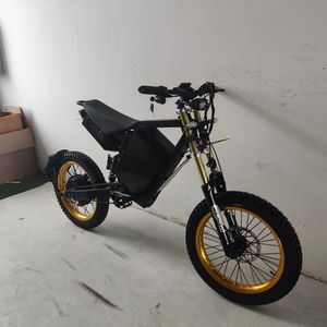 MIDU Cs20 ขายตรงจากโรงงาน 72V 5000W สำหรับรถมอเตอร์ไซค์วิบาก Bomber Pitbike ระยะไกล ระบบกันสะเทือนเต็มรูปแบบ จักรยานไฟฟ้าแบบมีโครงอะลูมิเนียม ล้อใหญ่ - Product Image 1