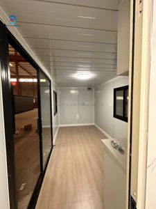 Nhà máy tùy chỉnh gấp sống prefab nhà <span class=keywords><strong>Stackable</strong></span> lưu trữ phòng xây dựng ký túc xá container nhà văn phòng Modular nhà - Product Image 4