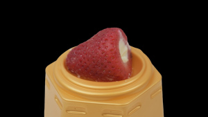 En gros, Mini-crème glacée aux fraises en forme de fraise, dessert glacé et collation pour le thé de l'après-midi - Product Image 4