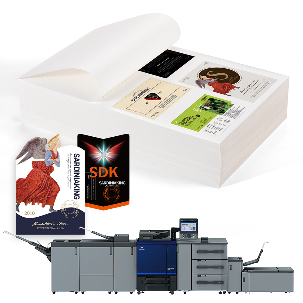 Fast Shipping Custom Glossy Printable Sticker Paper 11x17 135g for Laser Printer