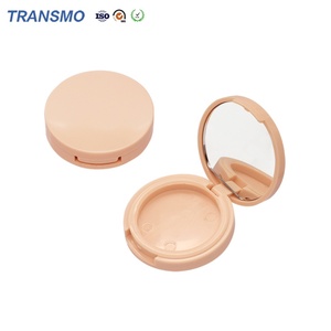 Envases Redondos de Plástico para Rubor, Cajas de Polvo para el Cuerpo, Envases Vacíos para Rubor en Polvo - Product Image 1