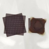 Filtre en maille de fibre de verre pour la filtration des métaux fondus, écran filtrant en fibre de verre pour fonderie et coulée