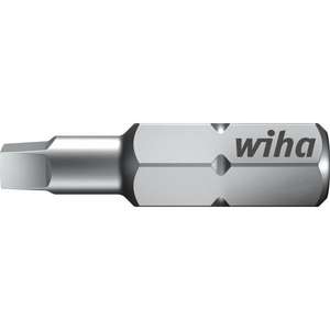 WIHA - 06636 Broca Estándar 25 mm Cuadrado interno 1/4 ''(5 uds.) -INSERTOS EAN 4010995066369 PARA PUNTAS DE ATORNILLADO - Product Image 1