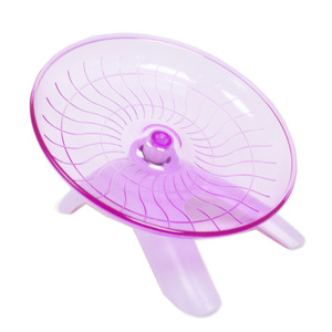 Rueda para Hámster con Soporte, Divertida Rueda para Hámster con Base, Juguetes de Plástico para Hámster - Product Image 2