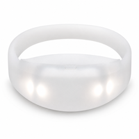 Bracelet en silicone avec logo personnalisé, bracelet lumineux LED, bracelet lumineux RGB pour concert, festival, promotion d'événements