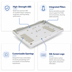 Caja de Conexiones de Plástico para Instrumentos Médicos Eléctricos, Carcasa de Plástico para Electrónica, Probador de Medición de Baterías con PCB Personalizado - Product Image 5