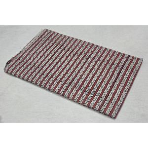 Tela de Popelina de Algodón Tejida con Rayas Rojas y Patrón Floral Pequeño para Diseño Textil del Hogar, 43/44 Pulgadas de Ancho - Product Image 2