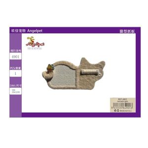 Albero per Gatti a Forma di Gatto e Tiragraffi per Divertimento ed Esercizio Felino - Product Image 3