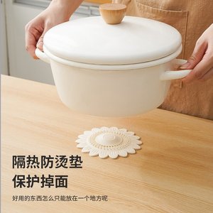 Siphon de sol en silicone pour la maison, tapis anti-odeur pour salle de bain, filtre anti-colmatage pour évier de cuisine, siphon de sol en forme de tournesol - Product Image 1