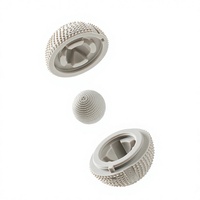Balle de massage en gel de silice Wellshow 3-en-1, design demi-sphère fixe, universelle pour le corps entier
