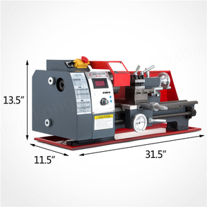 Nuevo producto Torno de metal de velocidad variable de procesamiento de metal de 8x16 pulgadas Torno Wm210v Mini - Product Image 3