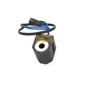 Suministro de Piezas Eléctricas de Alta Calidad para Excavadoras 519-00001 519-00003 2519-9008 Bobina de Válvula Solenoide <span class=keywords><strong>K1047557</strong></span> 12V 24V para <span class=keywords><strong>Doosan</strong></span> - Product Image 3