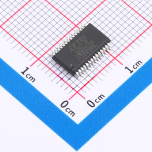 Contrôleur d'interface USB 2.0 vers UART, conforme RoHS, emballage FT232RNL-REEL SSOP-28 - Product Image 2