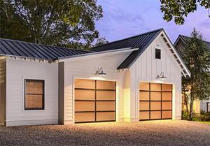 <span class=keywords><strong>Porte</strong></span> <span class=keywords><strong>de</strong></span> <span class=keywords><strong>garage</strong></span> <span class=keywords><strong>motorisée</strong></span> en aluminium <span class=keywords><strong>isolée</strong></span> avec vitrage givré trempé en polycarbonate/verre organique à vue panoramique - Product Image 4