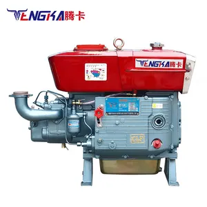 Motor diesel tengka, máquina de fazenda zs1115 18 hp 25 hp 30 hp motor diesel 1 cilindro de água refrigerado