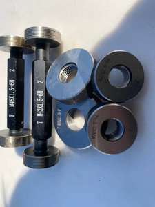 Đi Nogo Chất lượng cao Metric chủ đề Gage chủ đề thiết lập vòng cắm đồng hồ đo chủ đề Vòng đo - Product Image 4