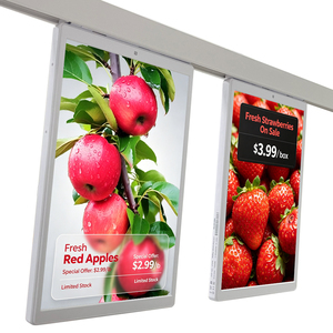 ป้ายราคาแขวนสองด้านขนาด 10.1 นิ้ว ระบบไร้สาย จัดการผ่านคลาวด์ จอ LCD อิเล็กทรอนิกส์ ตอบสนองแบบเรียลไทม์ ป้ายราคาอิเล็กทรอนิกส์ ESL - Product Image 1