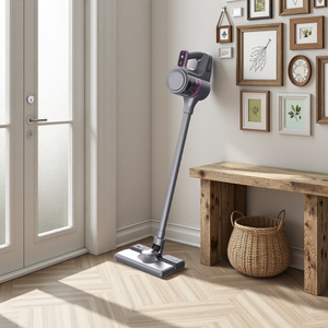 <span class=keywords><strong>Aspirateur</strong></span> à main <span class=keywords><strong>sans</strong></span> <span class=keywords><strong>fil</strong></span> 5 en 1, puissant, ultra silencieux, pour voiture, éliminateur d'acariens, brosse pour poils d'animaux, maison et voiture - Product Image 1
