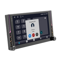 Reproductor de Audio para Auto Universal Doble DIN con Pantalla Táctil HD, GPS, Carplay Inalámbrico y Android Auto, Sistema Estéreo Android para Auto