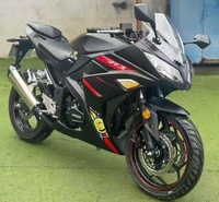 Motocicleta Usada de 250cc 400cc, Máquina Deportiva de Alta Potencia, Motocicleta de Carreras de Seis Velocidades, Motocicleta de Alto Rendimiento para el Desplazamiento Diario