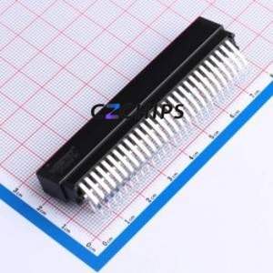 ER56BGFBK Gold Finger Connector Bent Lead Through Hole,P=2.54mm Connector EDGE SLOT 2.54mm 56P Right Angle Insert - Product Image 2