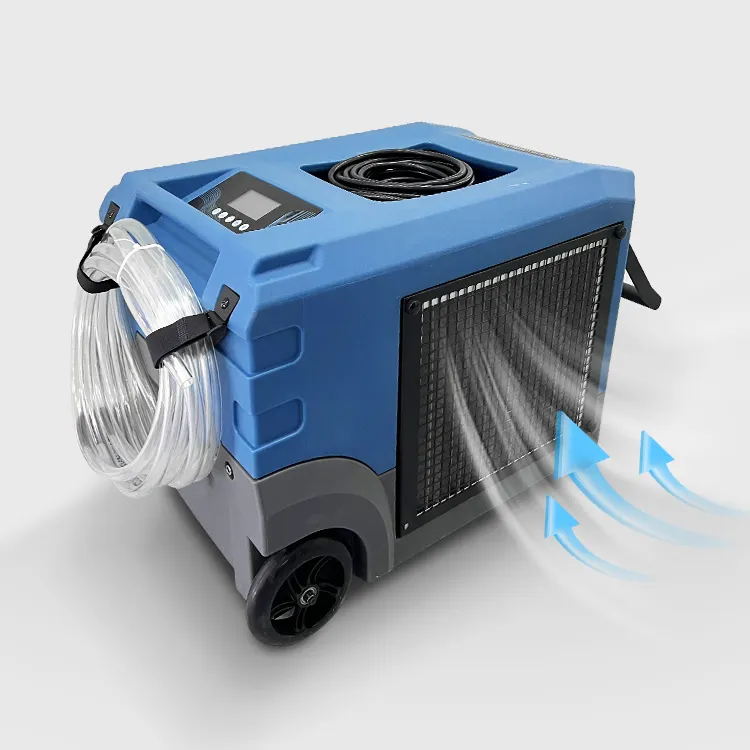 Top Sale 90 Liters Portable Air Drying Commercial Water Damage Restoration Rental Dehumidifier