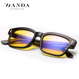 Gafas de Sol Vanda con Lentes Amarillas, Montura Rectangular, Unisex, Gafas Ópticas de Moda - Product Image 2