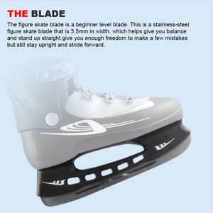 Patins à glace d'hiver pour hommes, design personnalisé, couleur personnalisable, professionnel, <span class=keywords><strong>Condor</strong></span> Plus, lames en acier inoxydable, neufs d'usine - Product Image 3