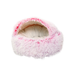 Neues <span class=keywords><strong>Design</strong></span> Großhandel <span class=keywords><strong>Custom</strong></span> Luxus Warm Fluffy Pet Cat Hunde bett - Product Image 1