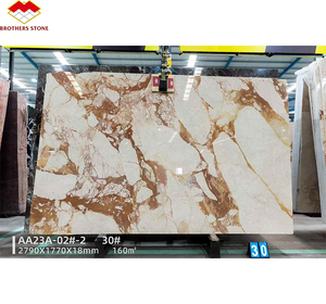 Top Quality White Marble with Gold Vein Stones Polished Tiffany Gold Wall Panel Marble Decorative <strong>Stone</strong> for Home Design - Product Image 4