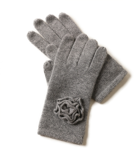 Haute Qualité Femmes Mode Coloré 100% Cachemire <span class=keywords><strong>Bonnet</strong></span> Et Gants Ensembles - Product Image 4