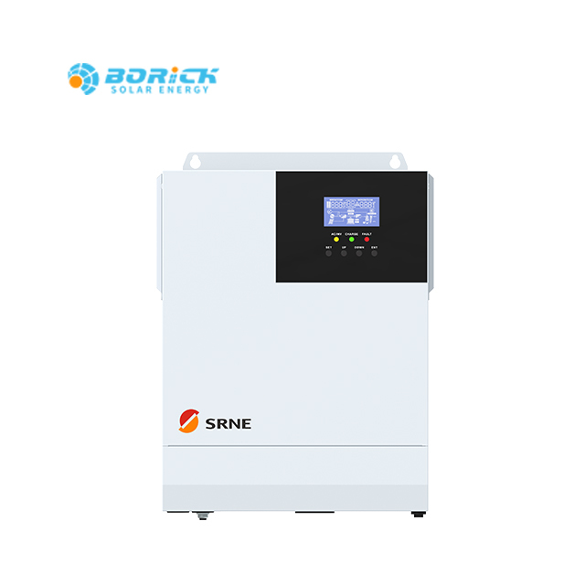 Smart 12v Mppt Pure Sine Wave Invert Off Grid All in One Solar Power Hybrid Inverter