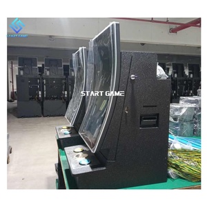 Châu Âu phổ biến 27inch cong cảm ứng màn hình treo tường <span class=keywords><strong>bartop</strong></span> Máy tính để bàn kỹ năng trò chơi máy 1 năm Bảo hành làm bằng kim loại - Product Image 4