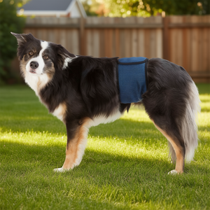 Banda Abdominal Para Perros Machos L 5565 Cm Azul Oscuro - Product Image 3