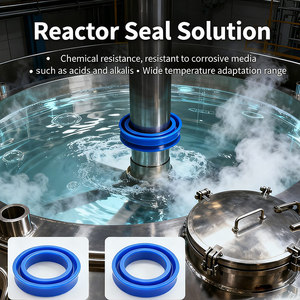 Chemisch bestendige PU-olieafdichting, polyurethaan bufferafdichtingen voor hydraulische cilinders, zuur- en alkalibestendige mechanische afdichting - Product Image 1