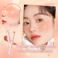 Duoduo DPF21 Crayon de Maquillage Minéral Double Action Sculptant, Crème Lissante, Imperméable, Écran Solaire, Illuminateur