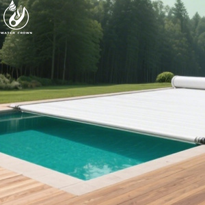 Copertura per Piscina in PVC Personalizzata Water Crown, Design Moderno Quadrato, Alta Qualità, Impermeabile, Garanzia di 1 Anno, Supporto <span class=keywords><strong>Online</strong></span> Diretto - Product Image 1
