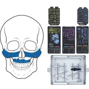 Kit de Herramientas Craneofaciales CMF 1.5mm <span class=keywords><strong>2</strong></span>.0mm, Juego de Instrumentos para Placas Maxilofaciales - Product Image 2