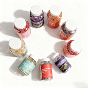 Suplementos Detox Imunológicos em Gomas Mastigáveis de Vinagre de Maçã (ACV) com Musgo Marinho, Sabugueiro, Cranberry, Ashwagandha e Biotina para Atacado - Product Image 2