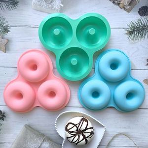 Donut Silicone <b>Mold</b>, Ring Baking <b>Mold</b> for Donut, <b>Cake</b>, Muffin, Cookie & Bagel Making - Product Image 4