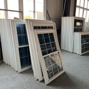 Nhà máy trực tiếp giá chất lượng cao an ninh grills thiết kế cửa sổ trượt kích thước tùy chỉnh cửa sổ nhựa PVC nhà cửa sổ trượt - Product Image 5