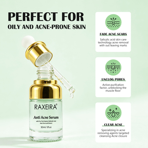 Siero Anti-Acne all'Acido Salicilico a Prezzo di Fabbrica, Fiala per Restringere i Pori, Affinare, Illuminare e Rassodare la Pelle, Siero Sbiancante per il <span class=keywords><strong>Viso</strong></span> - Product Image 3