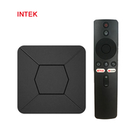 Cheap Tvbox Q5 Android 10 Smart TV Box Allwinner H313 Media Player 2GB 8GB ATV Voice Remote 4K Media Player