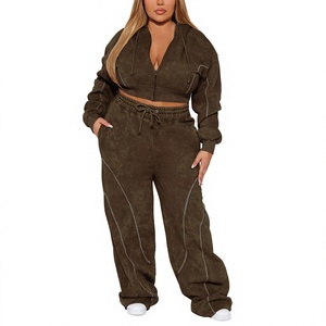 Wholesale <b>Women</b> Falre <b>Jogger</b> 100% Cotton Breathable Soft <b>Baggy</b> Wide Straight Leg Pants Sweatpants OEM Manufacturer ODM Supplier - Product Image 1